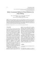 Safety Assessment Method of Flood Defences for Flow Sliding