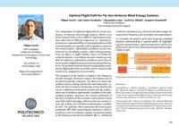 Optimal Flight Path for Fly-Gen Airborne Wind Energy Systems
