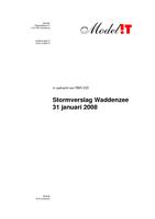 Stormverslag Waddenzee: 31 januari 2008