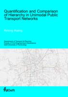 Quantification and Comparison of Hierarchy in Unimodal Public Transport Networks