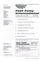 Contents Fast Ferry International, Volume 30, 1991