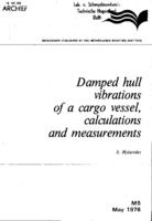 Damped hull vibrations of a cargo vessel, calculations and measurements