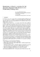 Probabilistic calibration procedure for the derivation of partial safety factors for the Netherlands building codes