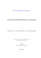 Low-Cost Smith-Waterman Acceleration