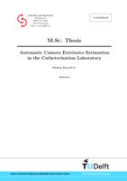 Automatic Camera Extrinsics Estimation in the Catheterization Laboratory