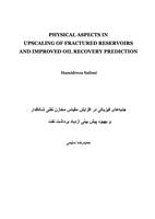 Physical Aspects in Upscaling of Fractured Reservoirs and Improved Oil Recovery Prediction