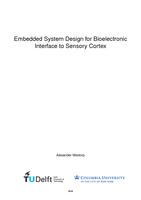 Embedded System Design for Bioelectronic Interface to Sensory Cortex