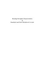 Bearing Strength Characteristics of Standard and Steel Reinforced GLARE