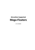Aircushion Supported Mega-Floaters