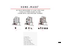 HOME-MADE®: A bottom-up redevelopment strategy of (structurally) vacant office space in mass-customized housing solutions utilizing digital fabrication techniques