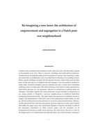Re-imagining a new town: The architecture of empowerment and segregation in a Dutch post-war neighbourhood