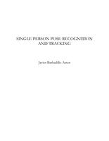 Single person pose recognition and tracking