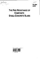 The fire resistance of composite steel-concrete slabs