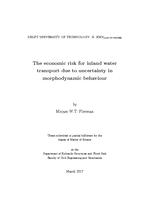 The economic risk for inland water transport due to uncertainty in morphodynamic behaviour