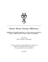 Smart Home Energy Efficiency