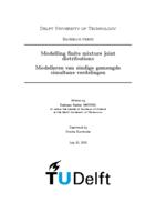 Modelling finite mixture joint distributions