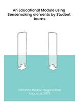 An Educational module using Sensemaking elements by Student teams