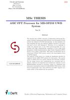 ASIC FFT processor for MB-OFDM UWB system