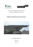 Stability of Iceland type berm breakwaters