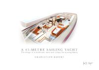 A 43-metre sailing yacht: The design of a deckhouse, salon and cockpit for a young family