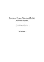 Conceptual design of automated freight transport systems