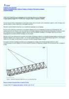 Onderzoek naar de ophanging van een driehoekige klap aan twee hangstangen (summary)