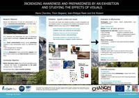 Increasing awareness and preparedness by an exhibition and studying the effect of visuals (poster)