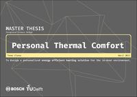 Design a Personal Thermal Comfort Product for Bosch