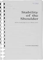 Stability of the shoulder: Intrinsic muscle properties and reflexive control