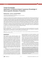 Viewer knowledge: Application of exposure-based layperson knowledge in genre-specific animation production