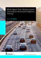 Multi-Agent Deep Reinforcement Learning for Automated Highway Driving