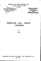 Propeller hull Vortex cavitation