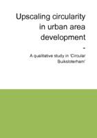 Upscaling circularity in urban area development