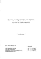 Boussinesq modelling with higher-order dispersion; derivation and numerical modelling