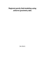 Regional gravity field modeling using airborne gravity data