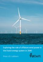 Exploring the role of offshore wind power in the Dutch energy system in 2040