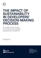 The impact of sustainability in developers' decision-making process