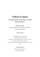 Tethers in Space: A propellantless propulsion in-orbit demonstration