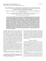 Novel Pathway for Alcoholic Fermentation of delta-Gluconolactone in the Yeast Saccharomyces bulderi