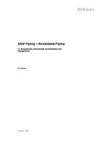 SBW Piping - Hervalidatie Piping C1. Bureaustudie schematisatie doorlatendheid voor pipinganalyse