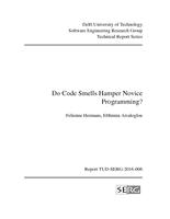 Do Code Smells Hamper Novice Programming?