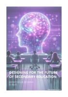 Designing for the future of secondary education