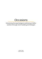 Occasions: Enhancing the psychological well-being of office workers through smart building technologies