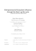 Entrepreneurial Ecosystem influence through the Start-up life cycle