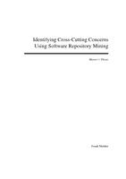 Identifying Cross-Cutting Concerns Using Software Repository Mining
