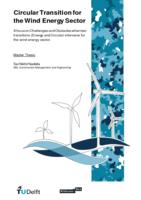 Circular Transition for the Wind Energy Sector