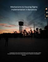 Mechanisms to Housing Rights implementation in Barcelona