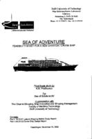 Sea of Adventure, Feasibility study for a new charter/cruise ship