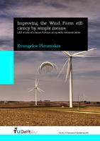 Improving the Wind Farm efficiency by simple means