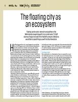 The floating city as an ecosystem